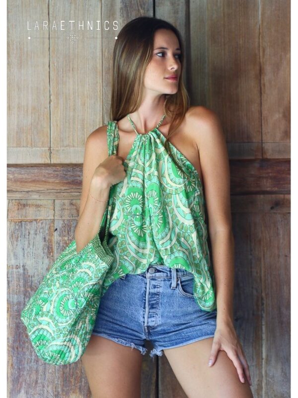 Fanny Top Disco Green