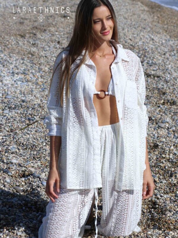 Gina Shirt Beach Ivoire