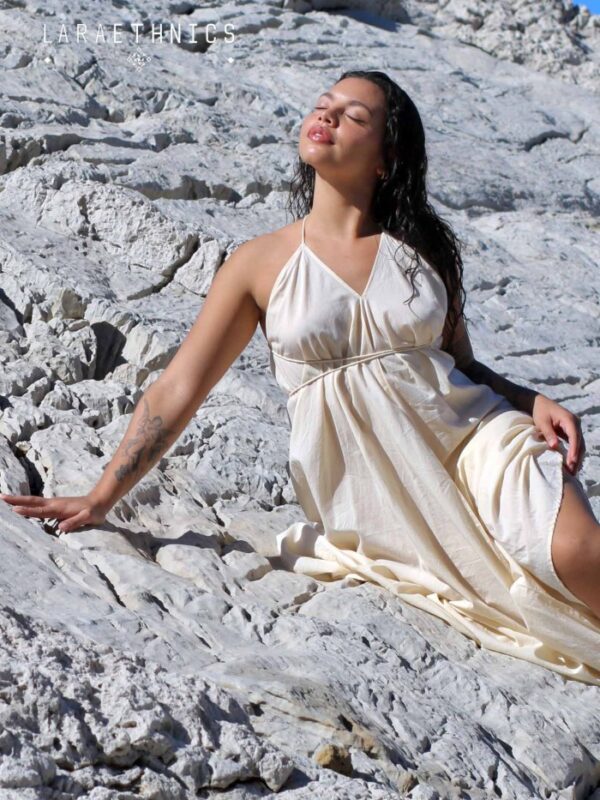 Victoria Dress Sand