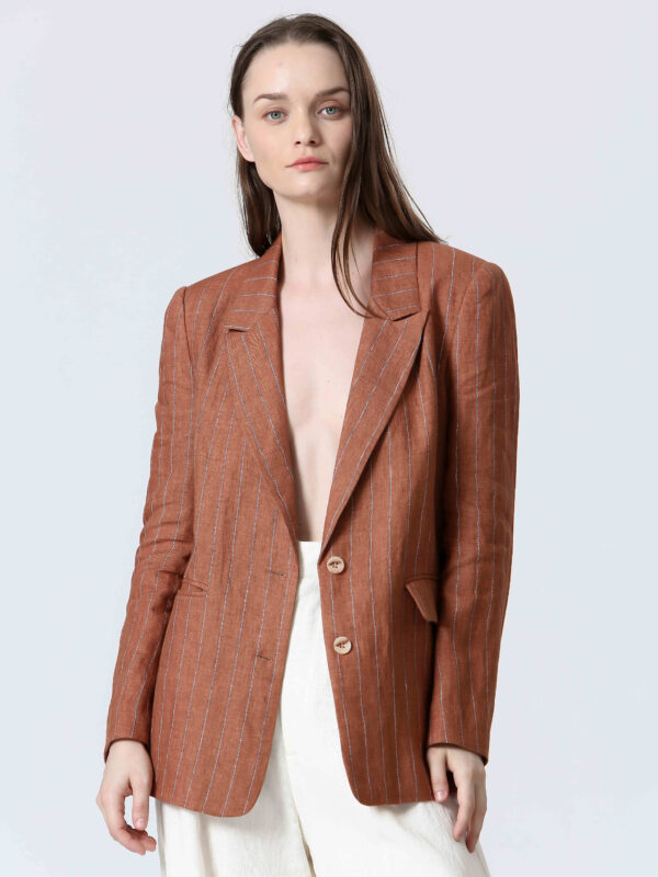 See U Soon Blazer with Stripes