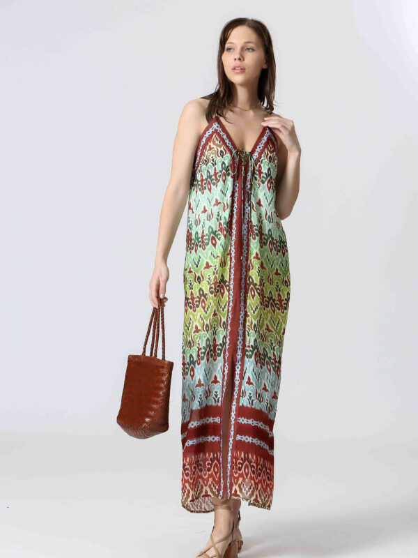 The Korner Red Boho Dress