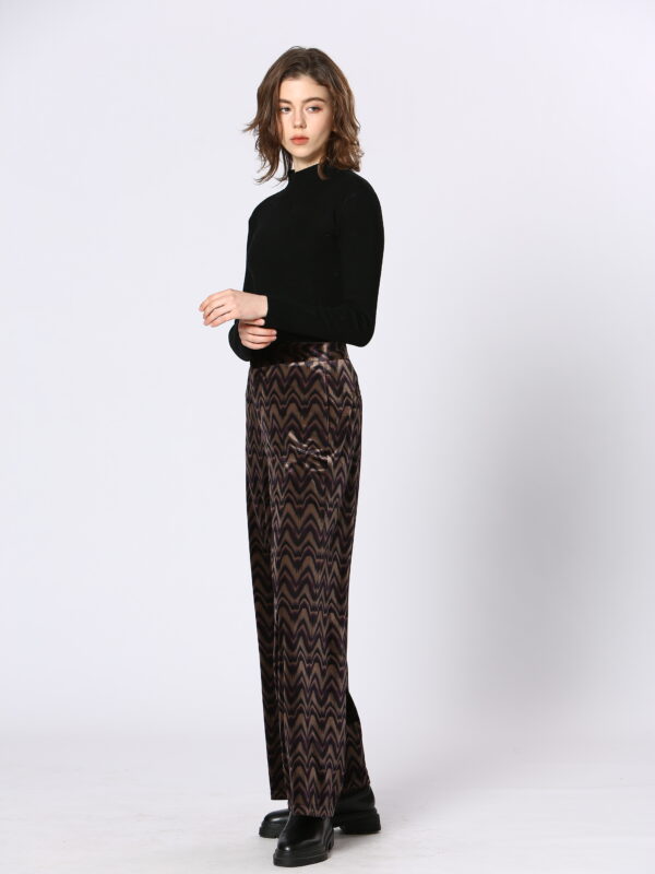 See U Soon Lines Velvet Pants