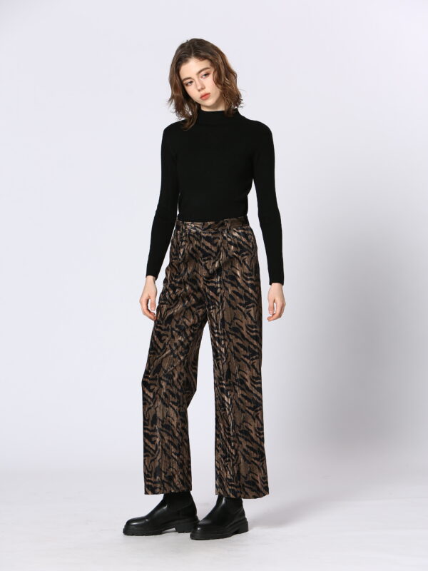See U Soon Velvet Print Pants