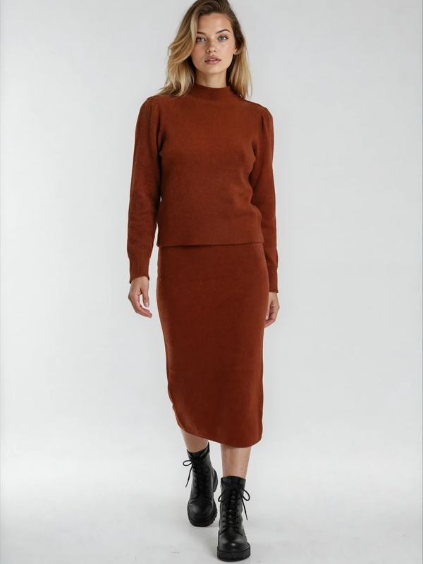 The Korner Knitted Skirt