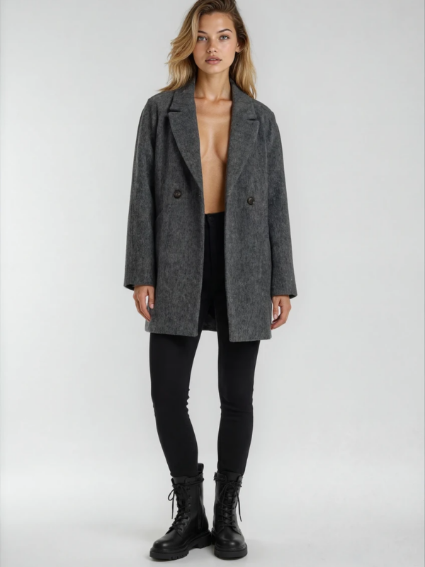 See U Soon Coat with Side Pockets