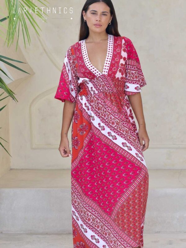 Seraphine Dress Camargue Paprika