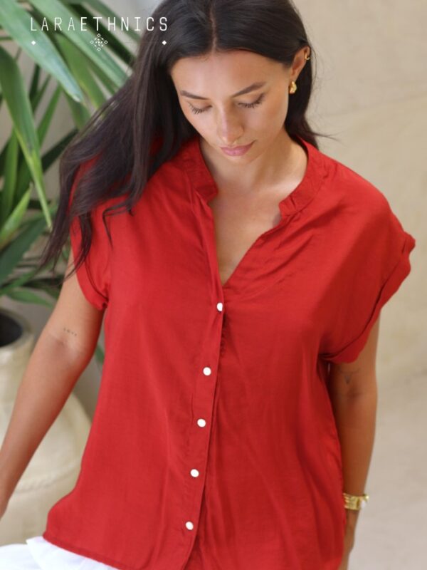 Clarence Top Cranberry